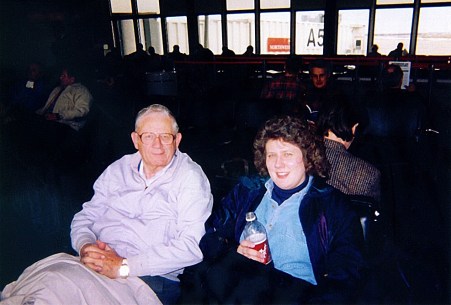 Daddy and me at airport 20511